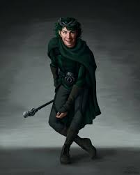 Marvek, halfling warlock